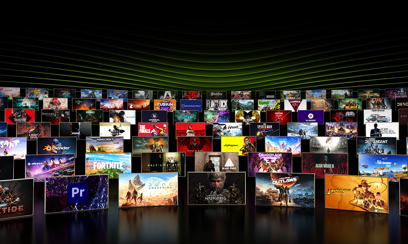 NVIDIA Geforce RTX 50-Serie Videokaarten